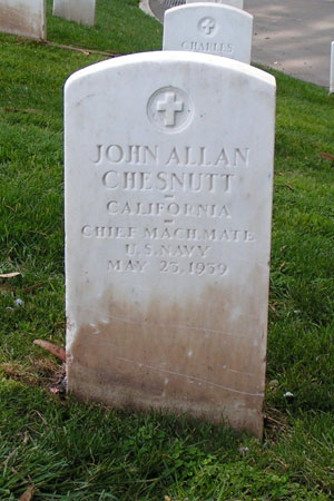 John Allan Chestnutt marker