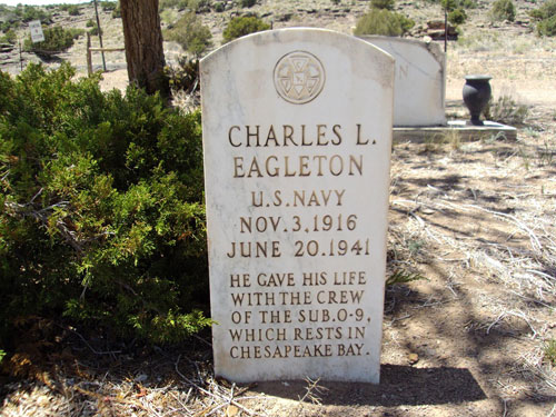 Charles Logan Eagleton marker