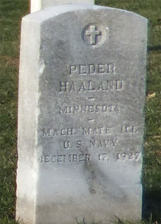 Peder Haaland marker