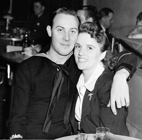 Walter Joseph Klock and his wife, Velma