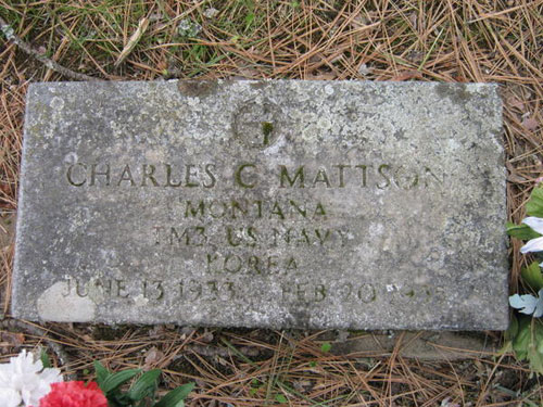 Charles Chester Mattson marker