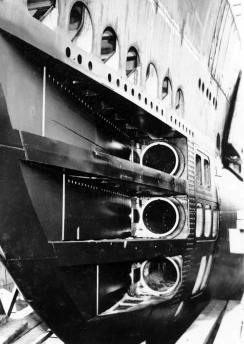 USS Kete Forward Torpedo Tubes