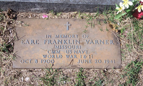 Earl Franklin Varner marker