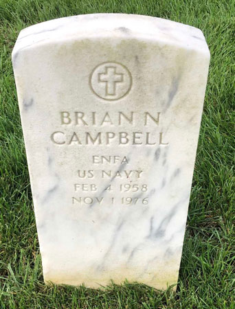 Brian Neal Campbell marker